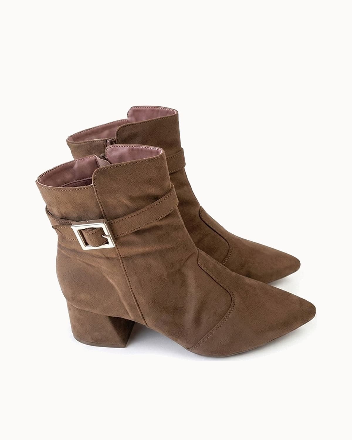Bota Suede Marrom