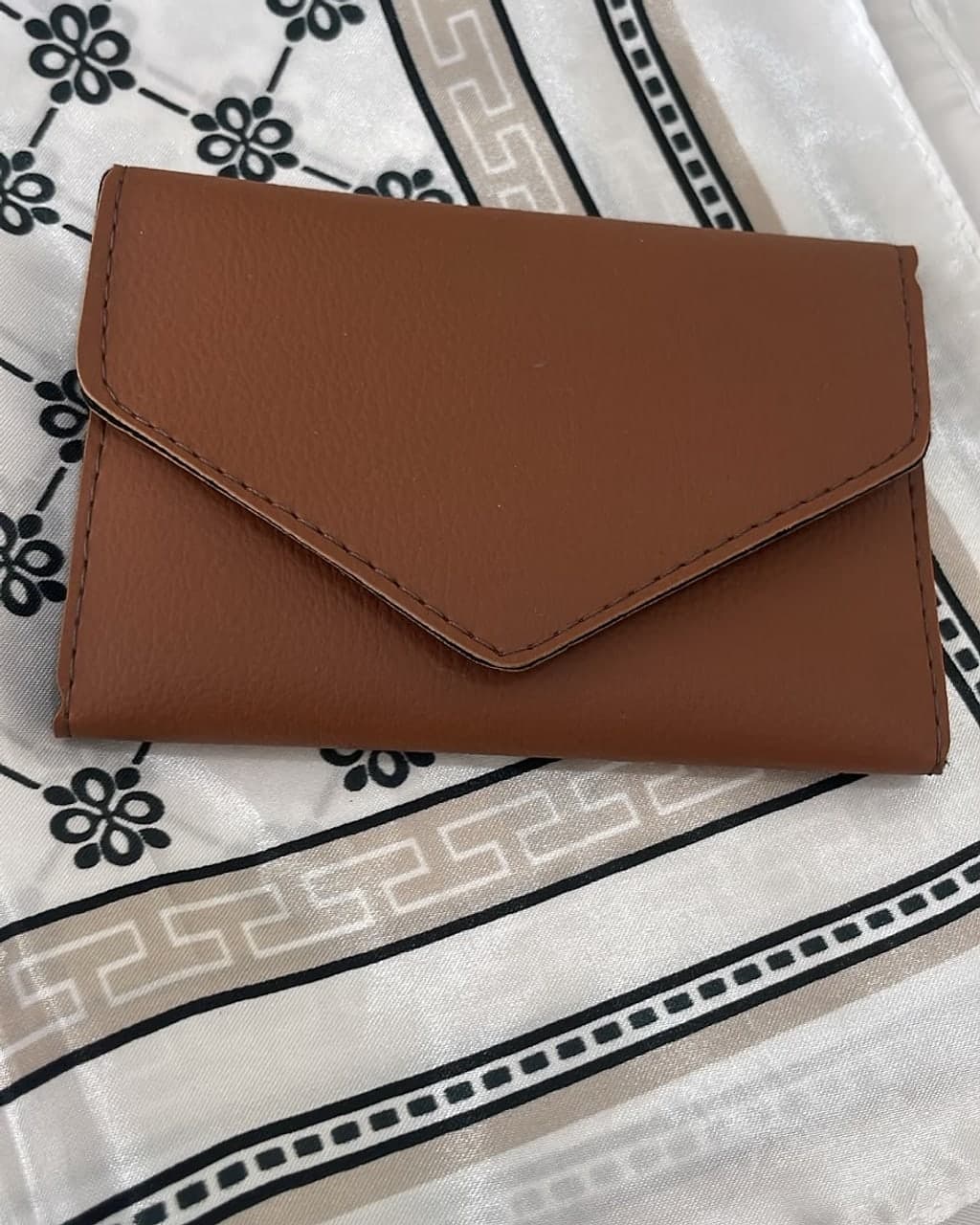 Carteira Envelope Marrom