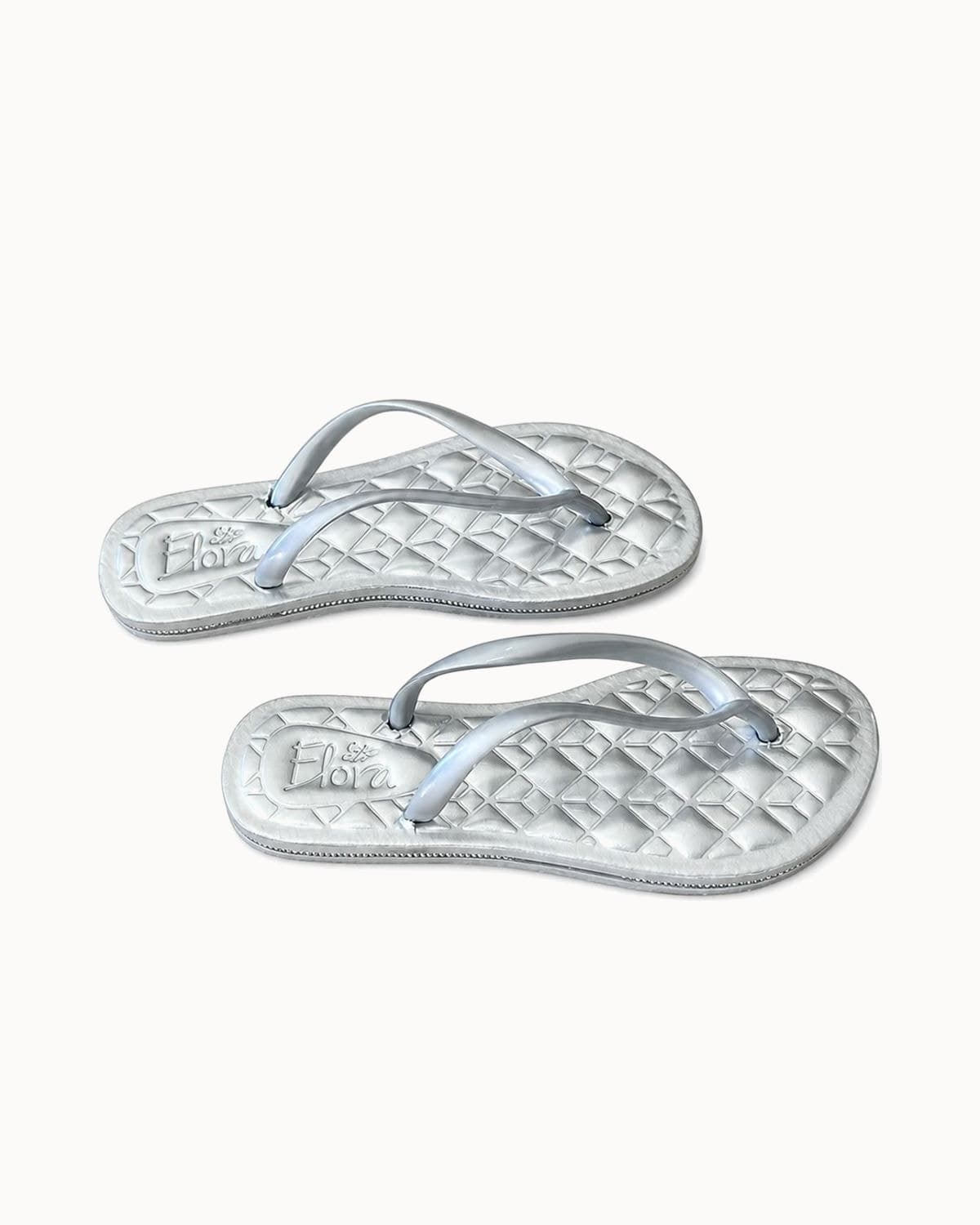 Chinelo Simples Prata