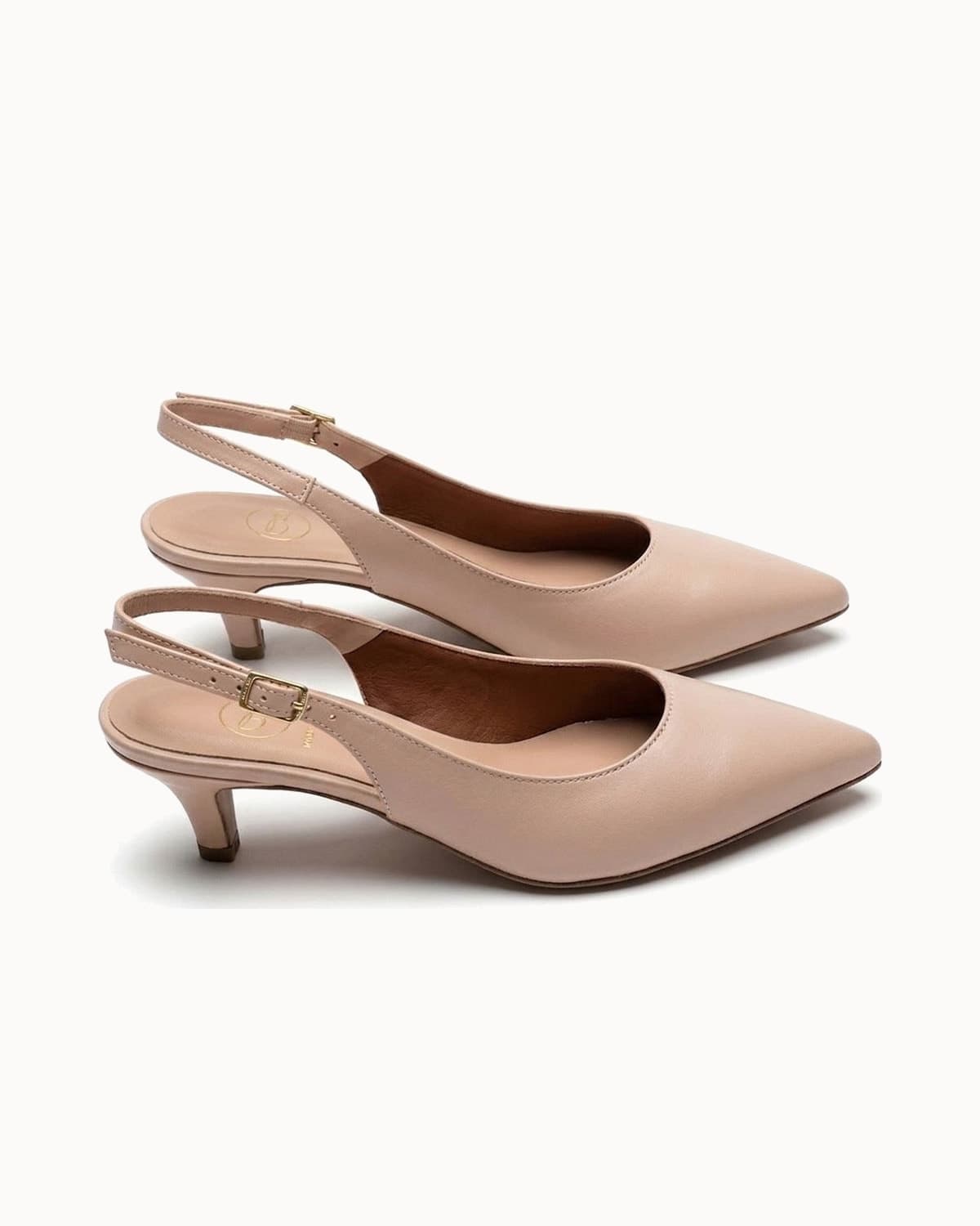 Scarpin Slingback Nude
